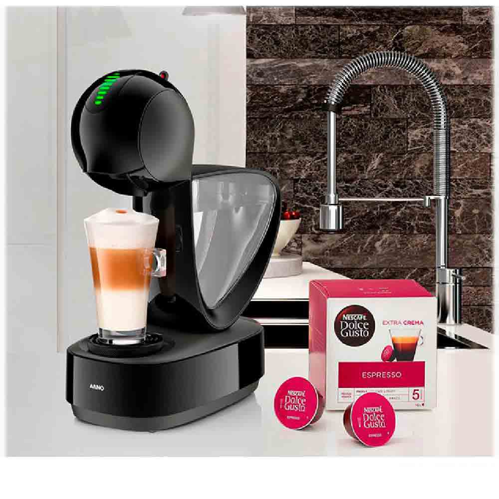 Cafeteira Arno Nestle Dolce Gusto Infinissima Touch para Café em Cápsula  Preta – DGI1 – Marketplace Triibo