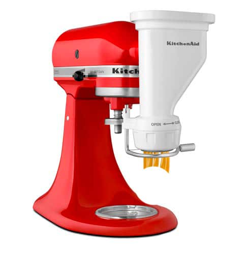 Batedeira KitchenAid Stand Mixer Profissional com 10 Velocidades e 03  Batedores - Empire Red