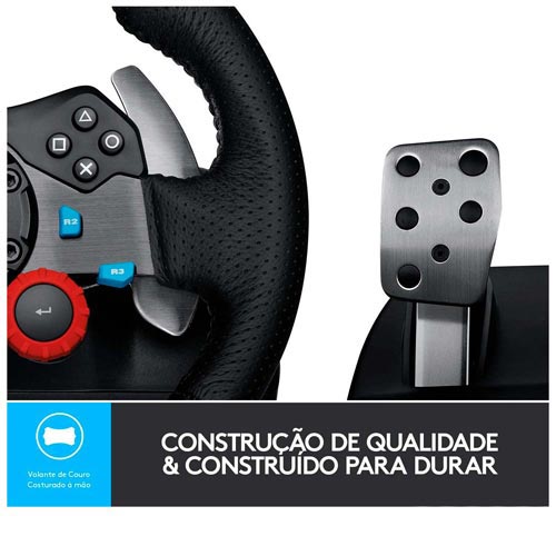 Câmbio Logitech G Driving Force, Compatível Volantes Logitech G923, G29 e  G920, para PS5, PS4, Xbox X, S, Xbox One e PC